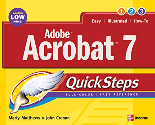 Beispielbild fr Adobe Acrobat 7.0 QuickSteps zum Verkauf von WorldofBooks