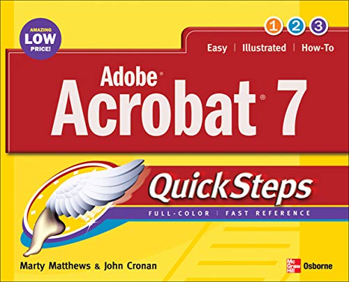 Imagen de archivo de Adobe Acrobat 7.0 QuickSteps a la venta por Stephen White Books