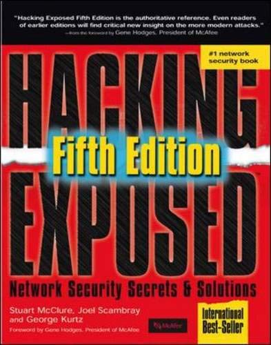 Beispielbild fr Hacking Exposed 5th Edition : Network Security Secrets and Solutions zum Verkauf von Better World Books