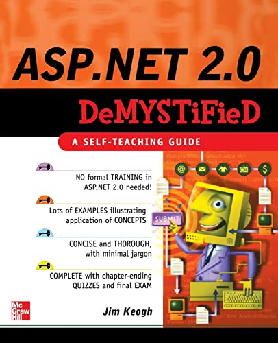 Imagen de archivo de ASP. NET 2. 0 Demystified a la venta por Better World Books