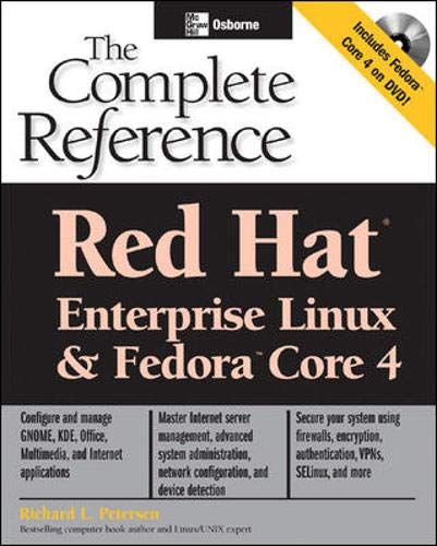 Red Hat Enterprise Linux & Fedora Core 4: The Complete Reference (9780072261547) by Petersen,Richard