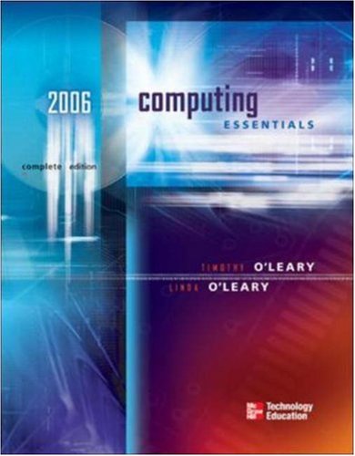 Stock image for Computing Essentials 2006, Complete Edition for sale by a2zbooks
