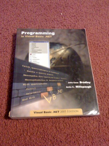 Stock image for Programming in Visual Basic. NET- 2005 Edition for sale by a2zbooks
