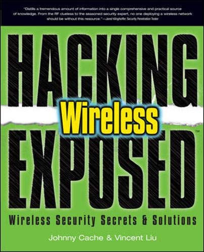 Imagen de archivo de Wireless : Wireless Security Secrets and Solutions a la venta por Better World Books