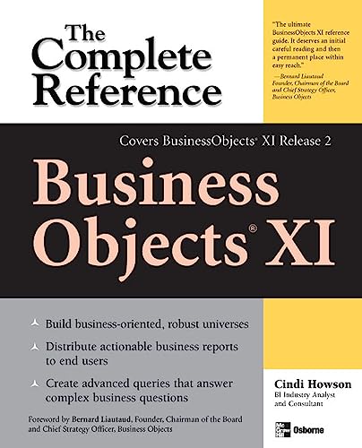 9780072262650: BusinessObjects XI (Release 2): The Complete Reference