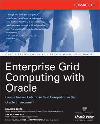 Imagen de archivo de Enterprise Grid Computing with Oracle (Osborne ORACLE Press Series) a la venta por Books From California