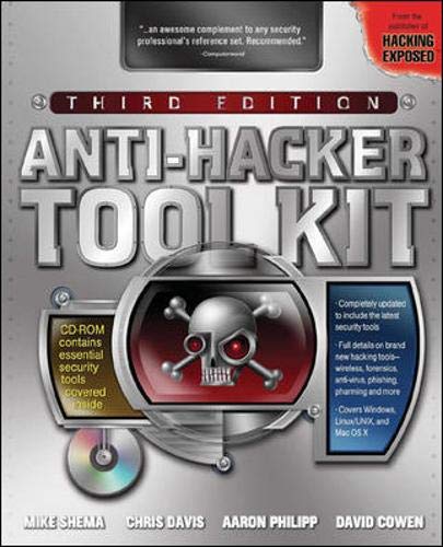 Imagen de archivo de Anti-Hacker Tool Kit, Third Edition a la venta por HPB-Red