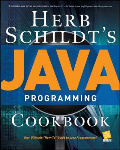 Imagen de archivo de Herb Schildts Java Programming Cookbook a la venta por Hawking Books