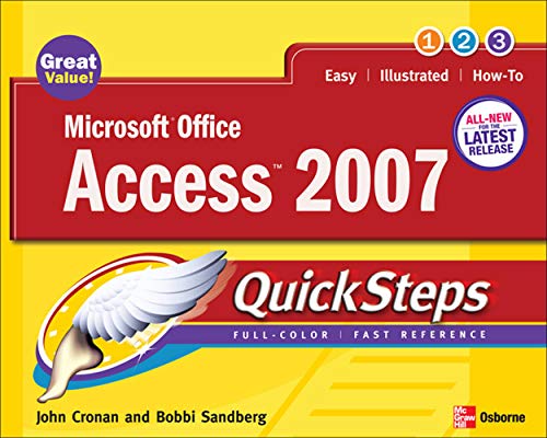 Imagen de archivo de Microsoft Office Access 2007 Quicksteps a la venta por Better World Books