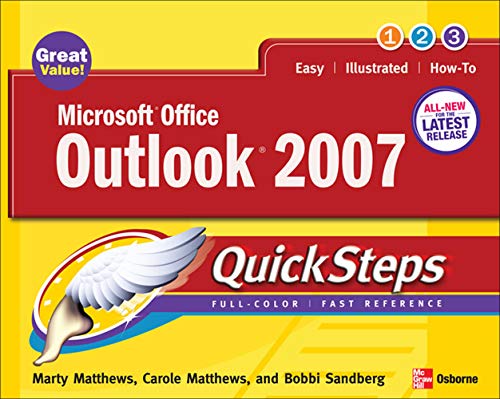 Beispielbild fr Microsoft Office Outlook 2007 Quicksteps zum Verkauf von Revaluation Books