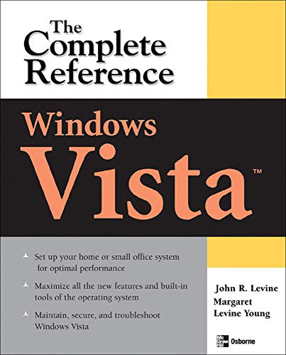 Imagen de archivo de Windows Vista: the Complete Reference a la venta por Better World Books