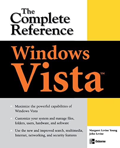 Windows Vista: The Complete Reference (Complete Reference Series)