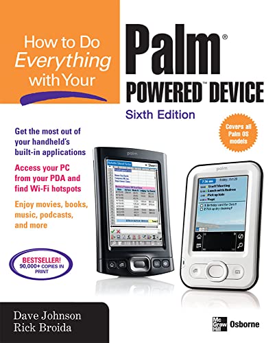 9780072263794: How to Do Everything with Your Palm Powered Device, Sixth Edition