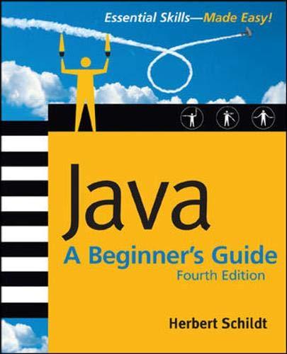 9780072263848: Java: A Beginner's Guide, 4th Ed.