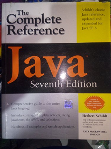 9780072263855: Java The Complete Reference, Seventh Edition (Osborne Complete Reference Series)