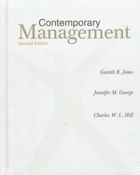 Beispielbild fr Contemporary Management zum Verkauf von Faith In Print