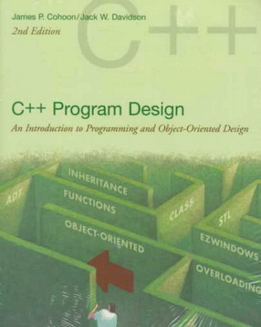 9780072282351: C++ Program Design w/ CD