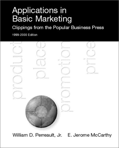 Essentials of Marketing (Professor Pkg) (9780072283204) by William D. Perreault Jr.