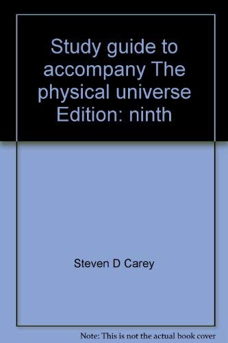 Imagen de archivo de Study guide to accompany The physical universe a la venta por Wonder Book