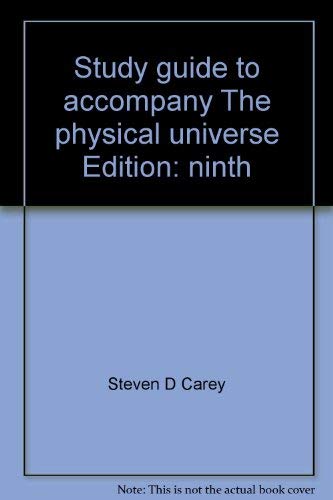 Stock image for Study guide to accompany The physical universe for sale by BookShop4U