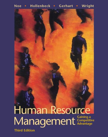 9780072285185: Human Resource Management