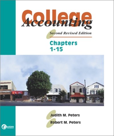 9780072286496: College Accounting - Chapters 1 - 15 - Custom