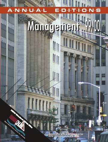 Stock image for Management 99/00 (Annual Editions) for sale by SecondSale