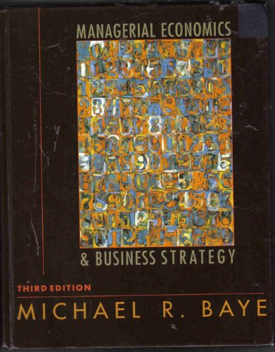 9780072289176: Managerial Economics and Business Strategy