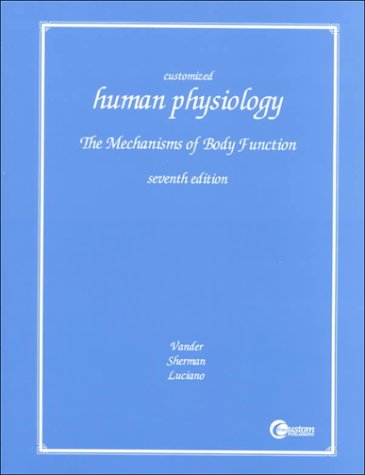 9780072290165: Human Physiology: The Mechanisms of Body Function