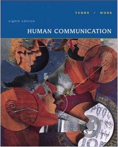 Beispielbild fr Human Communication: Stewart L. Tubbs, Sylvia Moss (Paperback, 1999) zum Verkauf von The Yard Sale Store