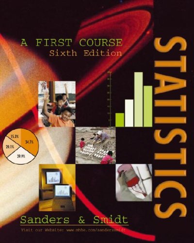 Beispielbild fr Statistics : A First Course zum Verkauf von Better World Books: West