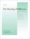 Beispielbild fr Meaning of Difference : American Constructions of Race, Sex and Gender, Social Class and Sexual Orientation zum Verkauf von Robinson Street Books, IOBA