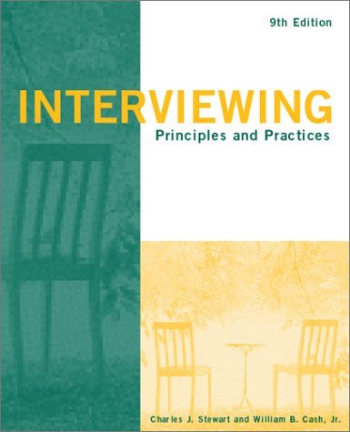 Stock image for Interviewing: Principles and Practices for sale by ThriftBooks-Dallas