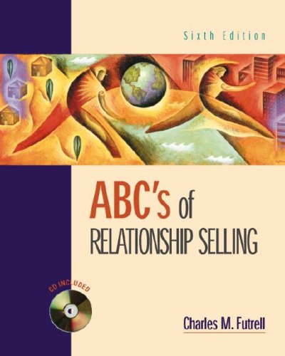 Imagen de archivo de ABC's of Relationship Selling 6th a la venta por a2zbooks