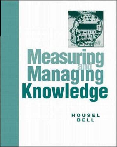 9780072297713: Measuring and Managing Knowledge