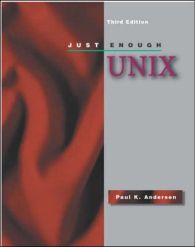 9780072302974: Just Enough UNIX