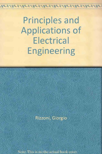 9780072306439: Principles and Applications of Electrical Engineering