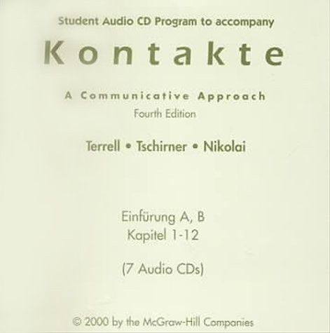 9780072309119: Kontakte: A Communicative Approach