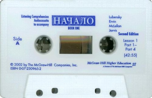Listening Comprehension Audiocassette (Component) to accompany Nachalo Book 1 (9780072309652) by Lubensky,Sophia; Ervin,Gerard; McLellan,Larry; Jarvis,Donald