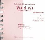 Stock image for Student Audio CD Program to Accompany Vis a Vis: Beginning French, 2nd Ed, Chapters 9-16, 4 Audio CD'S for sale by a2zbooks