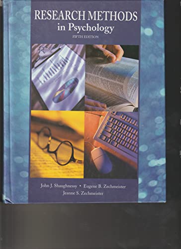 Beispielbild fr Research Methods in Psychology zum Verkauf von WorldofBooks