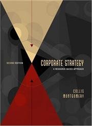 9780072312867: Corporate Strategy: A Resource-based Approach