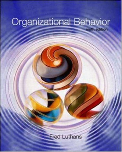 9780072312881: Organizational Behavior