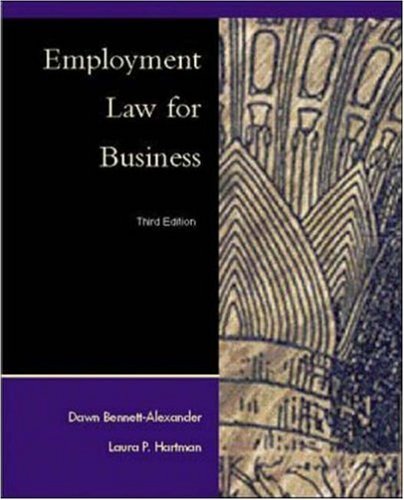 Stock image for Employment Law for Business for sale by Wonder Book