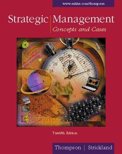 9780072314991: Strategic Management: Concepts and Cases (IRWIN MANAGEMENT)