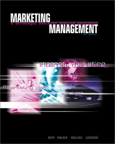Imagen de archivo de Marketing Management: A Strategic Decision-making Approach a la venta por Books@Ruawai