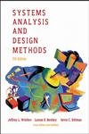 Imagen de archivo de System Analysis and Design Methods a la venta por Better World Books