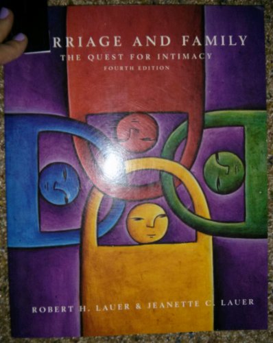9780072315721: Marriage and Family: The Quest for Intimacy
