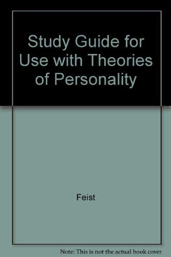 9780072316803: Theories of Personality