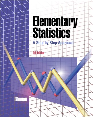 Imagen de archivo de Elementary Statistics: A Step By Step Approach (4th Edition ) a la venta por SecondSale